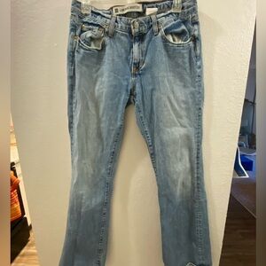 Y2K 00s Low-rise Gap Womens Bootcut Jeans light wash classic cut